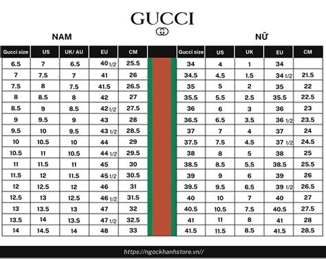 cách chọn size giày gucci leflair|kích thước Gucci.